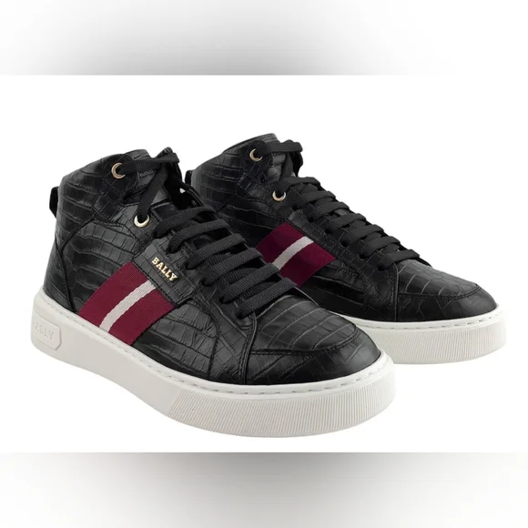 Bally | Shoes | Sz 4355 Nib Bally Myles High Top Sneakers  display picture 2